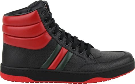 black green and red gucci ronnie shoes|Buy Gucci Ronnie Padded High 'Black Red' .